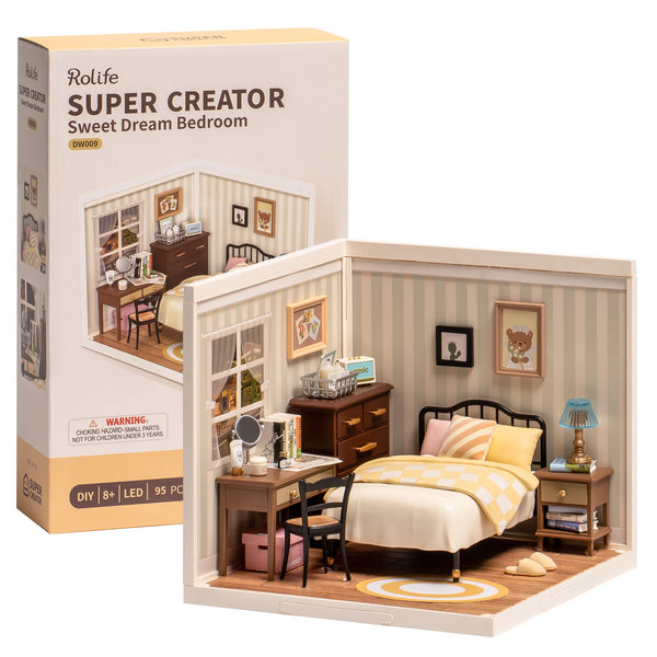 Super Creator 3D Bedroom Puzzle Kit