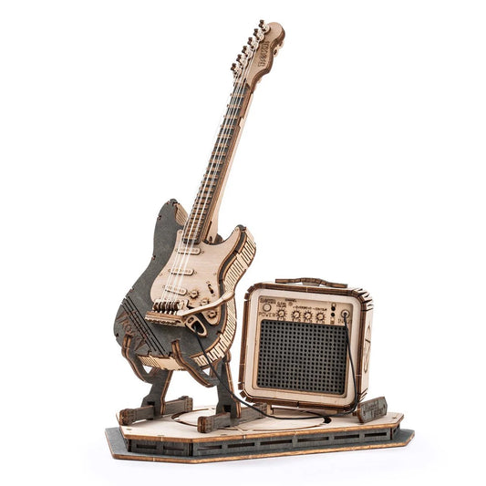 ROKR 3D Wooden Guitar Puzzle