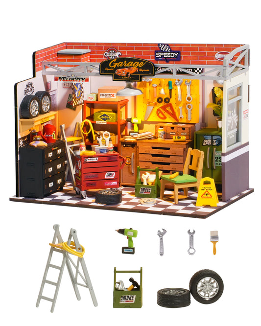 Mini Garage Workshop 3D Puzzle